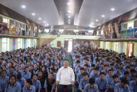 Education Kalon Urgyen Tenzin Visits Tibetan Schools in Bylakuppe, Underscores Importance of Preserving Tibetan Identity