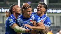 Samoa beat France to open Rugby League World Cup account