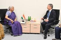 Sitharaman, JBIC chief discuss semiconductor, clean energy cooperation