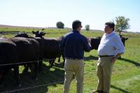 On the campaign trail, JB Pritzker courts farmers like he’s running for president