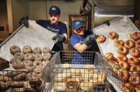 PopUp Bagels Makes Its Times Square Debut