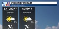 Cold front brings fall air, gusty winds and fire weather concerns to southeast Louisiana