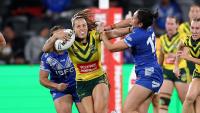 ‘Inspirational’ Samoa all heart as Jillaroos left with ‘work to do’ despite 40-0 Rugby League World Cup win