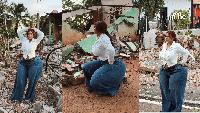 Influencer Gracie Bon defends photos from Panama quake-hit communities