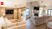 A South Dakota couple built a 3,600-square-foot home for about $410,000 after living in a trailer for six years