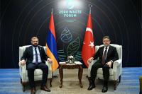 Gevorg Papoyan received the Minister of Agriculture and Forestry of Turkey