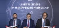 Turkish Airlines agrees to buy more than 300 LEAP engines