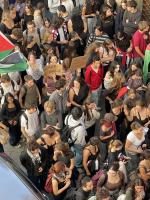 More than 2,000 students protest in Florence as ‘No Meloni Day’ marches sweep Italy