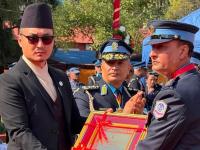 Chief of Banke Police, GC, awarded with ‘Purna Shanti Puraskar’