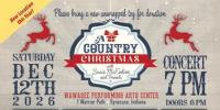 ‘A Country Christmas’ Moves To Wawasee Performing Arts Center