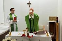 Vatican Releases First Photos of Pope Leo XIV Celebrating Mass at Gemelli Hospital