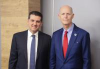 Damianos tells US sen. Scott of Cyprus’ need for interconnector
