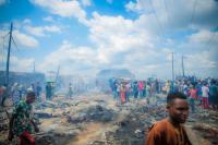 Okpebholo vows to rebuild burnt Oluku market, support victims