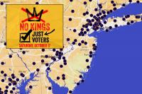 Where are 'No Kings' events in New Jersey?