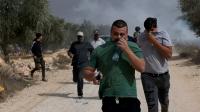 Violence flares in West Bank as settler gangs torch cars and attack farmers during olive harvests