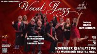FOR IMMEDIATE RELEASE: VOCAL JAZZ SOLO NIGHTS FEATURING CSN’S JAZZ SINGERS