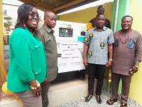 Kpone-Katamanso MP hands over power plant to Zenu Polyclinic  