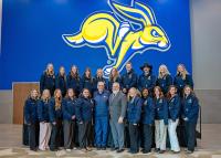 Sixth cohort of SDSU students celebrated in Professional Program in Veterinary Medicine Blue Coat Ceremony