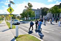 Fayetteville, University of Arkansas celebrate completion of Maple Street improvement project