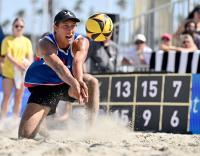 Derek Bradford continues ascending beach volleyball ranks