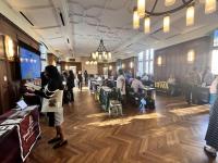 Law school representatives meet with students at Vanderbilt Law School Fair