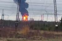 Ukraine war latest: Drone attack sparks fire at industrial facility in Russia's Surgut district