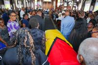 Guyana bids final farewell to Robert Corbin