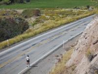 Lithuanian runs through Sanpete to honor his president