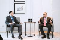 Venezuela’s Vice President for Economy meets Minister of Finance