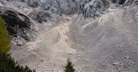Heat, scarce snow melting away Slovenia's Alpine glaciers. One is still standing