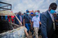 Edo: Okpebholo pledges to rebuild fire-ravaged Oluku Market, assist victims