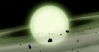 Scientists Discover First-Ever Green Star 280 Light-Years Away After It 'Eats' Planetary Debris