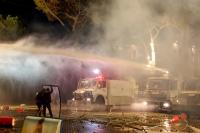 Clashes grip Tirana as Albanian PM blames 'foreign hands'