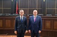 Ilir Panda Takes Over as President of the Supreme Court as Sokol Sadushi Hands Over Office