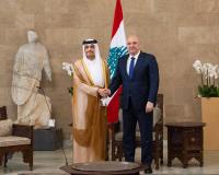 Lebanese president lauds Qatar's support for regional de-escalation