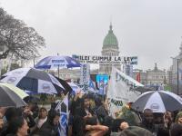 Milei faces another mass protest over university cuts, but scores a win in Argentina’s Congress