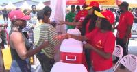 Rafimex Ghana Limited supports Big Street Feast with free beverage distribution