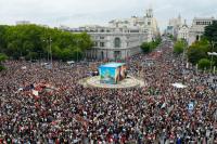 Protesters in Spain are calling for a general strike