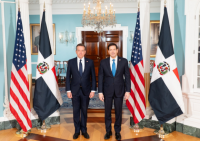 Dominican Foreign Minister meets with U.S. Secretary of State Marco Rubio in Washington