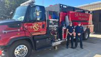 Suwannee County Fire Rescue sends 2 firefighters to aid Florida Panhandle after hurricanes
