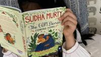 Sudha Murty Launches 'Detective Gopi', Fifth Book In The Gopi Diaries Series, At Gurugram School