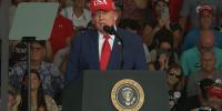 President Trump headlines Dalton rally for GOP candidates as Georgia early voting underway