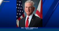 U.S. Sen. Tuberville tours storm-damaged cotton farm in Alabama