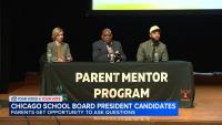 Chicago school board president candidates face parents' questions