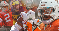 Texas star Colin Simmons is chasing history as the past decade's most efficient sack artist