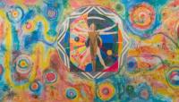 Artist behind world’s largest painting not to restore drone-damaged Cosmogony until war ends