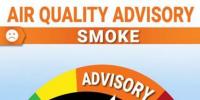 Smoke advisory issued for Las Vegas area as smoke from Arizona burns drifts north