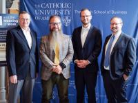 Leaders in faith, tech, business discuss AI at Catholic U