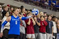 No. 4 Kentucky volleyball picks up 3rd straight win with 3-1 win over Oklahoma