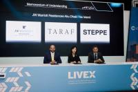 TARAF and Marriott International Sign Agreement to Launch JW Marriott Residences Abu Dhabi, Yas Island